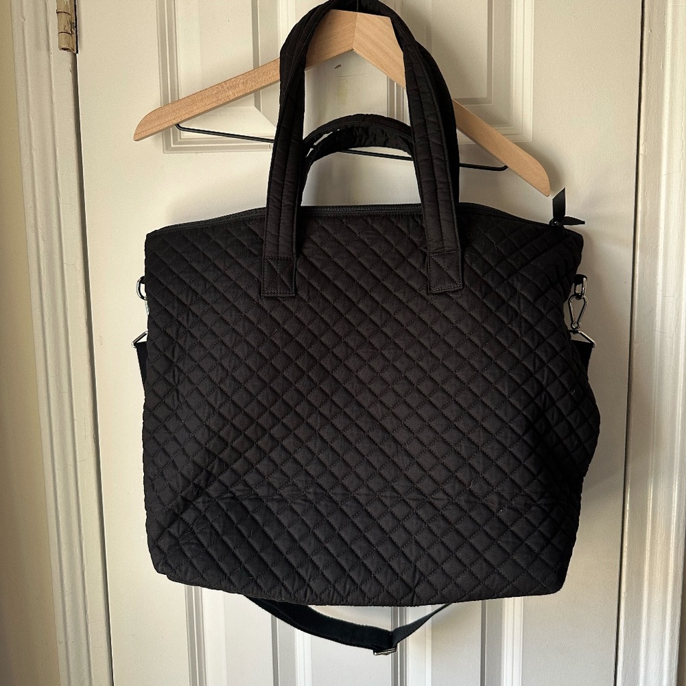 Vera Bradley Slouchy Tote Classic Black